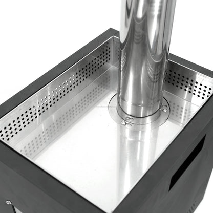Stainless Steel Sauna Stove Picnic Camping Tent Wood-burning Heating Stove Household Folding Portable Firewood Sauna Stove