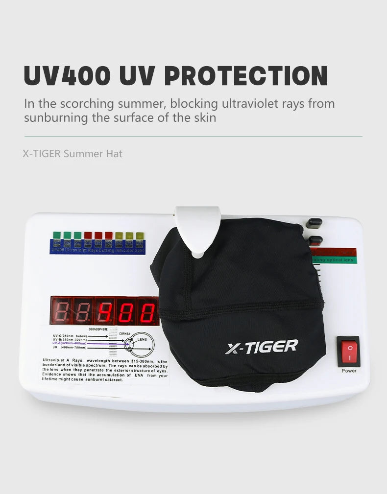 X-TIGER Summer Cycling Cap Waterproof Windproof Sport Running Bike Hat Riding Fishing Men Women Helmet Liner