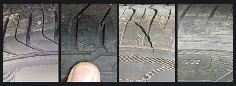 Tire Shine Spray, Black Gloss Tyre Coating, Rubber & Plastic Restorer, Anti-Aging, Long Lasting Shine