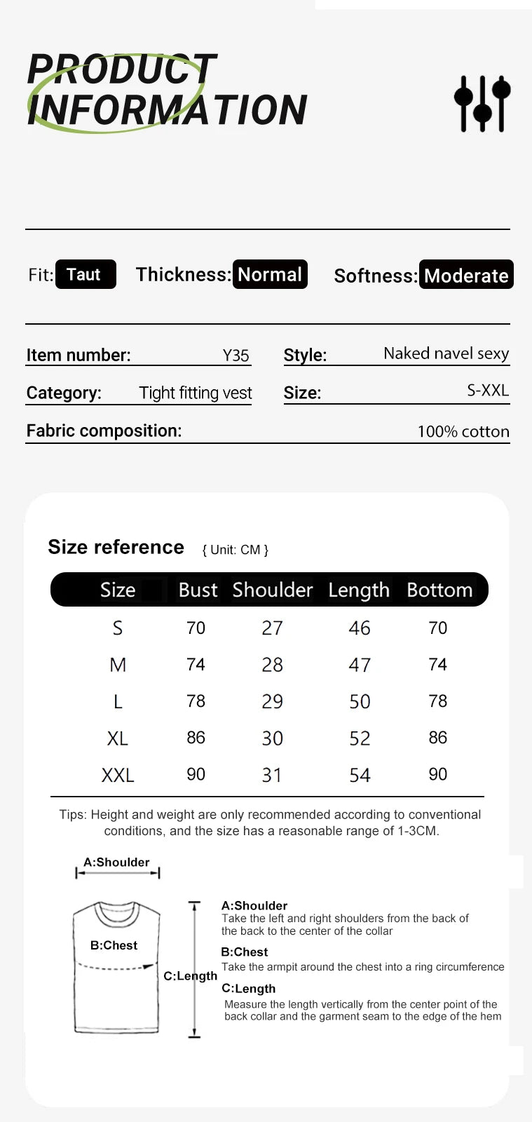 Dam Y2K Bomull Linne Crop Top – Tight Washed Streetwear Casual Sommar, 10 Färger M–XXL