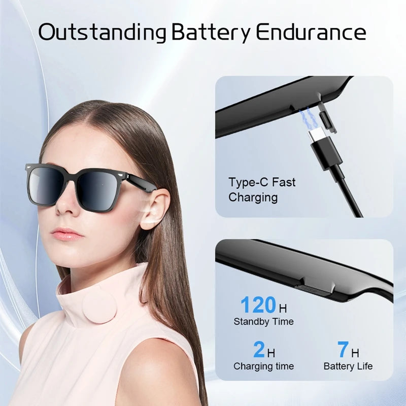 Xiaomi Glasses AI Smart Glasses Wireless Bluetooth 5.4 Voice Assistant Music Motorcycle Glasses Gifts For Friends 2026 New