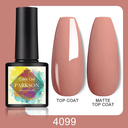 Parkson No Wipe Top Base Coat Nail Gel polish Design Enhancer Varnish Semi Permanent Soak Off UV LED Nail Art Tool