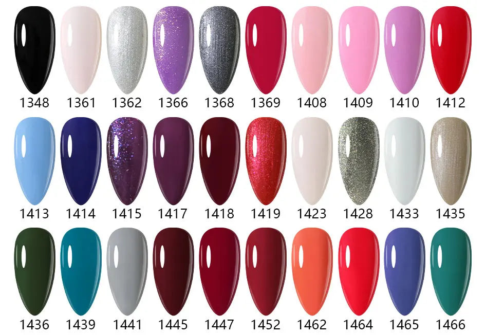 Clou Beaute Gel Nail Polish Neon Brown Royal Blue Red Green Pastal Nude Nail Art Varnishes Gel Lacquer Top Coat UV Gel Nail