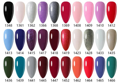 Clou Beaute Gel Nail Polish Neon Brown Royal Blue Red Green Pastal Nude Nail Art Varnishes Gel Lacquer Top Coat UV Gel Nail