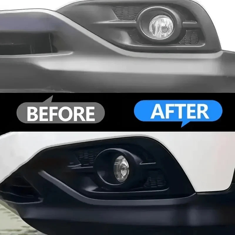 NEW Car Bumper Repair Paste - Restores Artificial Leather with Plastic, Enhances Black Effect, Car Polishing with Refurb Coating