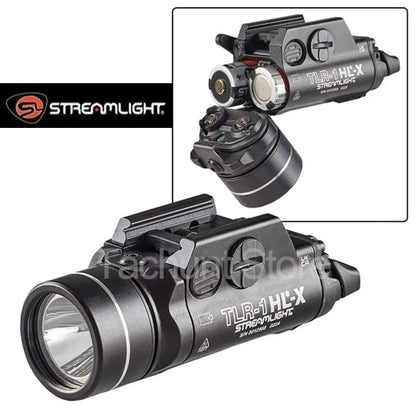 Taktisk Ficklampa 500 Lumen för 20 mm Skena