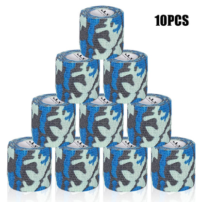 16/10/3PCS Tattoo Grip Bandage Colorful Self Adhesive Wrap 5cm X 4.5m Non Slip Handle Tape Tattoo Machine Grip Cover Supplies