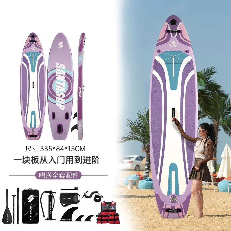 Uppblåsbar SUP-bräda i PVC för vuxna – välj design