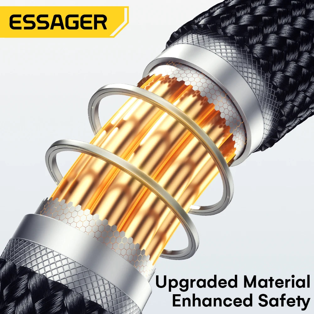 3-i-1 laddkabel för USB-C, Lightning och Apple Watch – 1,2 m