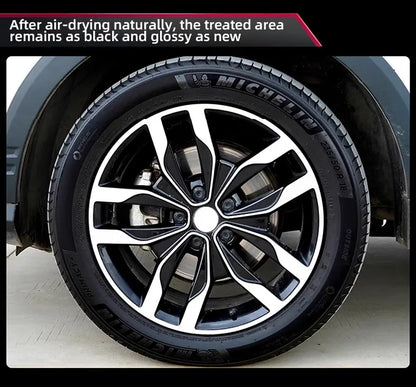150g Tire Shine & Retread Wax - Durable Anti-Aging Gloss Enhancer for Car Tires, Blackening Care Agent