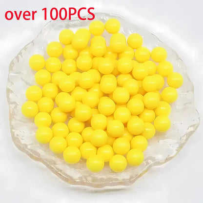 Gula 6 mm BB-kulor i plast för airsoft – 100–2 000 st