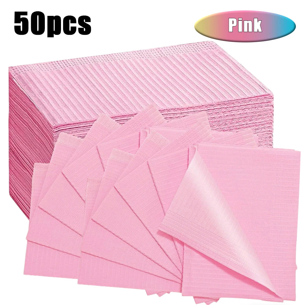 100/50/5pcs Disposable Waterproof Tattoo Clean Pad Wipes Dental Piercing Bibs Waterproof Sheets Paper Tattoo Accessories
