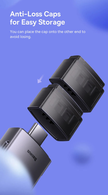 USB 3.0-kortläsare för SD och microSD – USB-A/USB-C