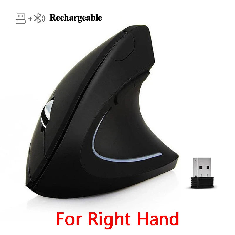 Bärbar trådlös USB- och Bluetooth-gamingmus