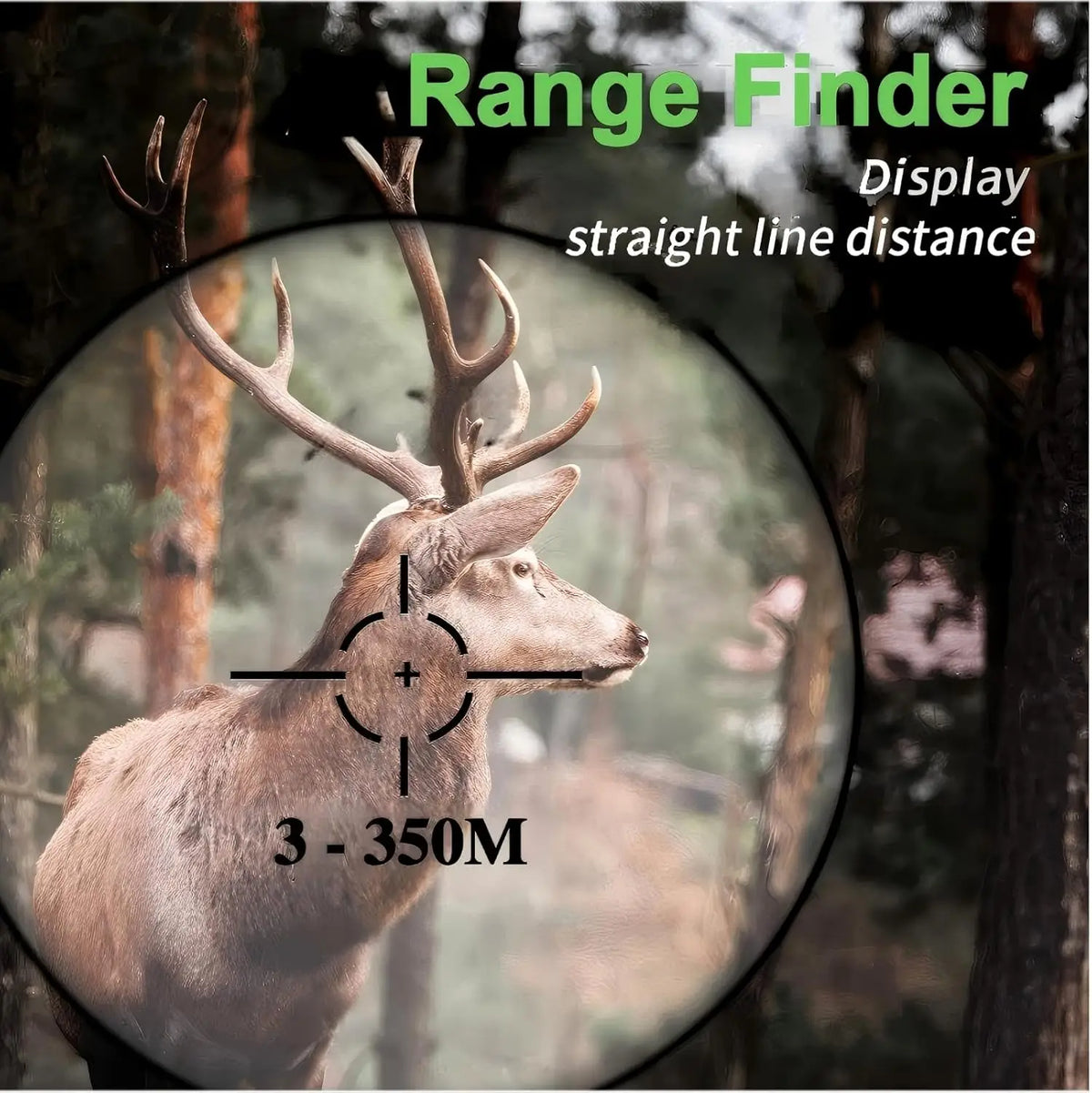 4K Night Vision Goggles 36MP Night Vision Binoculars with Rangefinder 3.2" HD Screen 4500mAh Rechargeable Battery for Adults