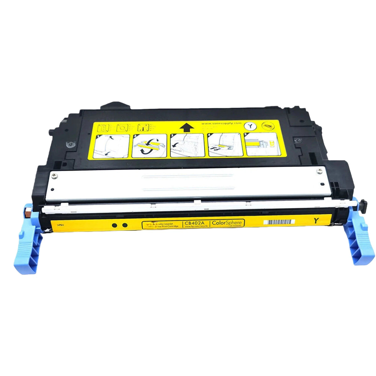 Tonerkassett Gul CB402A Passar För HP LaserJet CP 4005DN