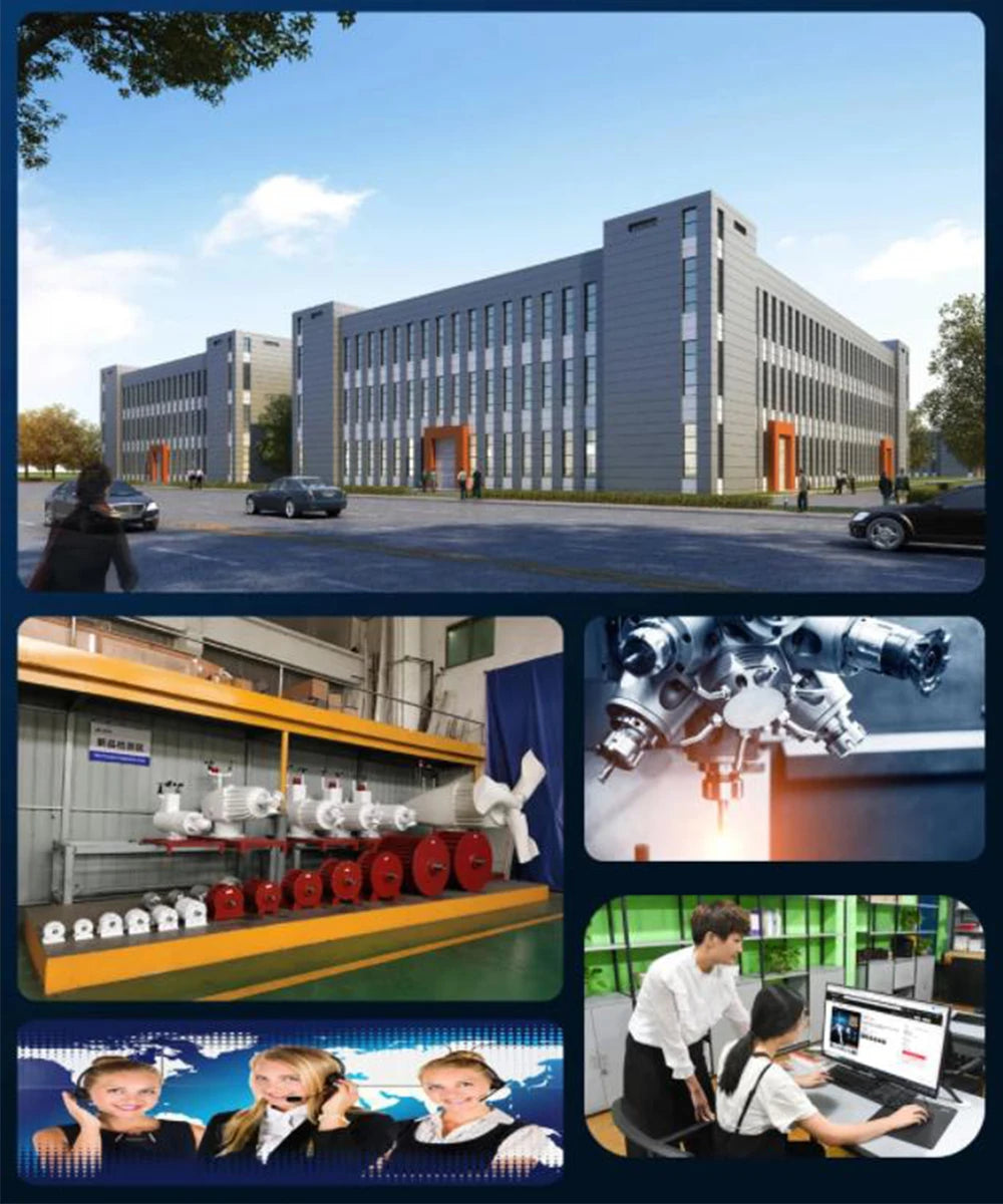 Ryfon Horisontell Vindturbin 20kW/30kW – Permanent Magnet 24–400V Off-Grid/Regulator Hushåll Lantgård Båt Husvagn CE