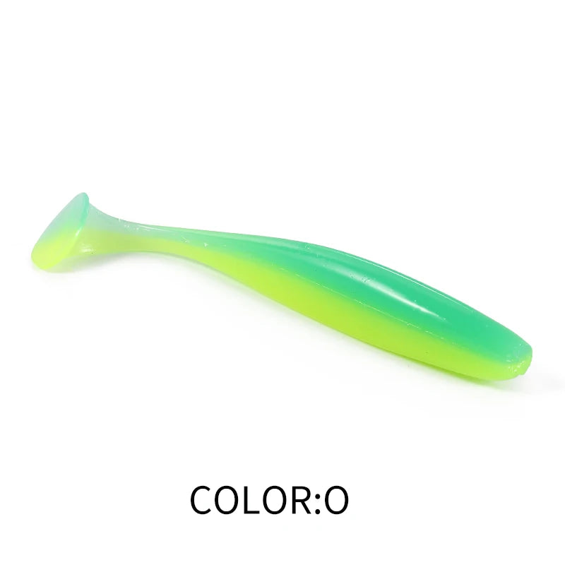 2020 NEW Supercontinent Soft Lures   Baits Fishing Lure Leurre Shad Double Color Silicone Bait T Tail