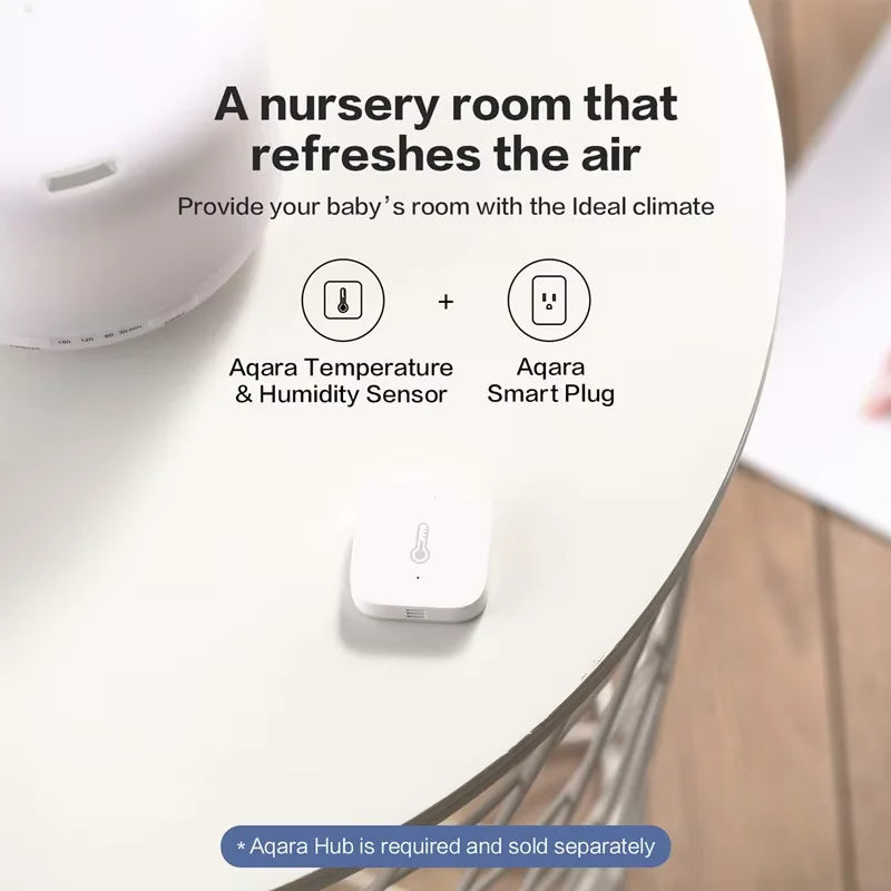 Aqara Temperature Sensor Zigbee Smart Air Pressure Humidity Environment Sensor Wireless Smart Control For Xiaomi Mi home APP
