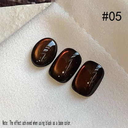 MIANEL Orion Nebula Cat Eye Gel Nail Polish Sparkling Crystal Shimmer Blue Purple Gold 2026 Spring/Summer Unique Special