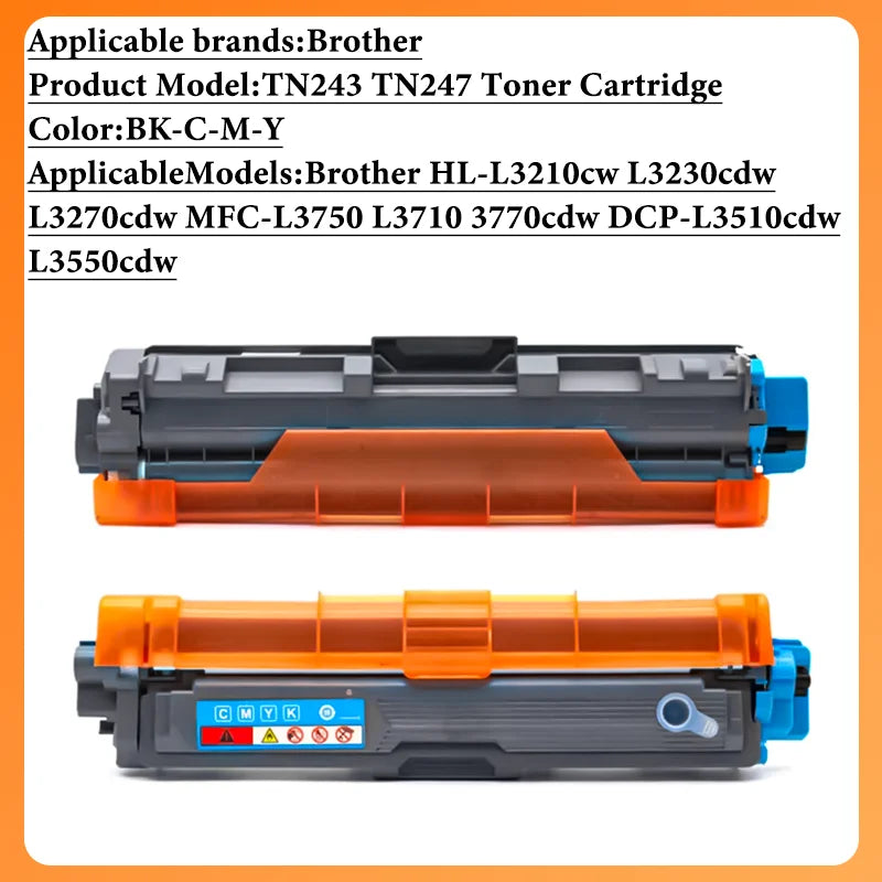 Brother TN243/TN247 Färgtoner – för HL-L3210CW, MFC-L3770CDW och DCP-L3550CDW