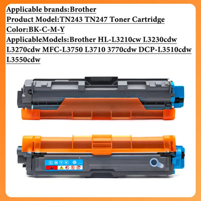 Brother TN243/TN247 Färgtoner – för HL-L3210CW, MFC-L3770CDW och DCP-L3550CDW