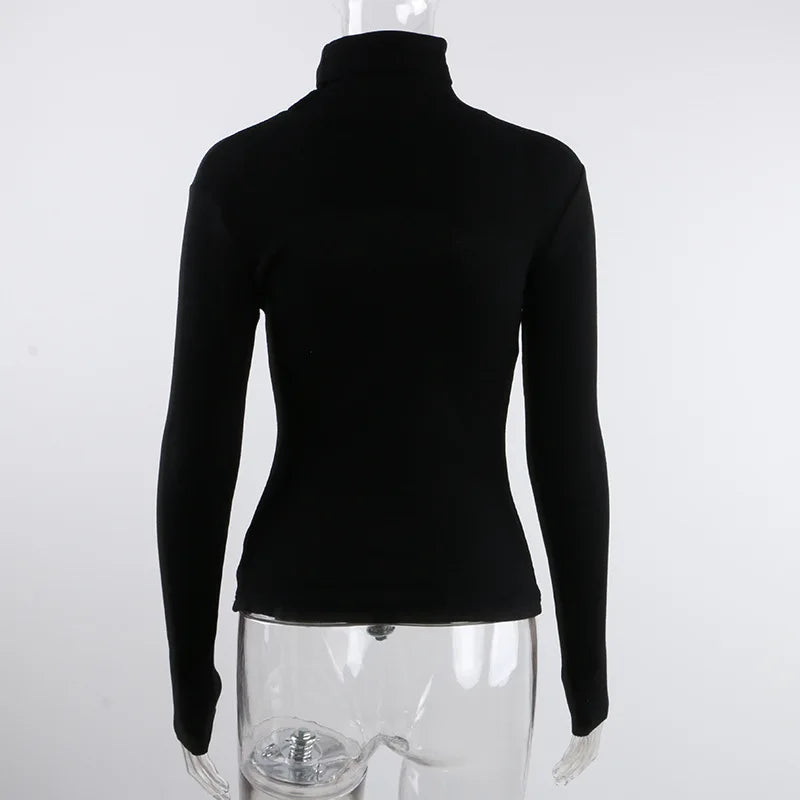 Cross-border foreign trade new autumn and winter bra long sleeve knit hoodie women's Europe and the United States single top