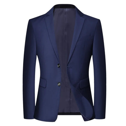 ZHUOLIN Herrkavaj Slim Fit – Sträcktyg Formell Bröllop Kontor Sport Marinblå Grå Svart Vinröd EU S–3XL
