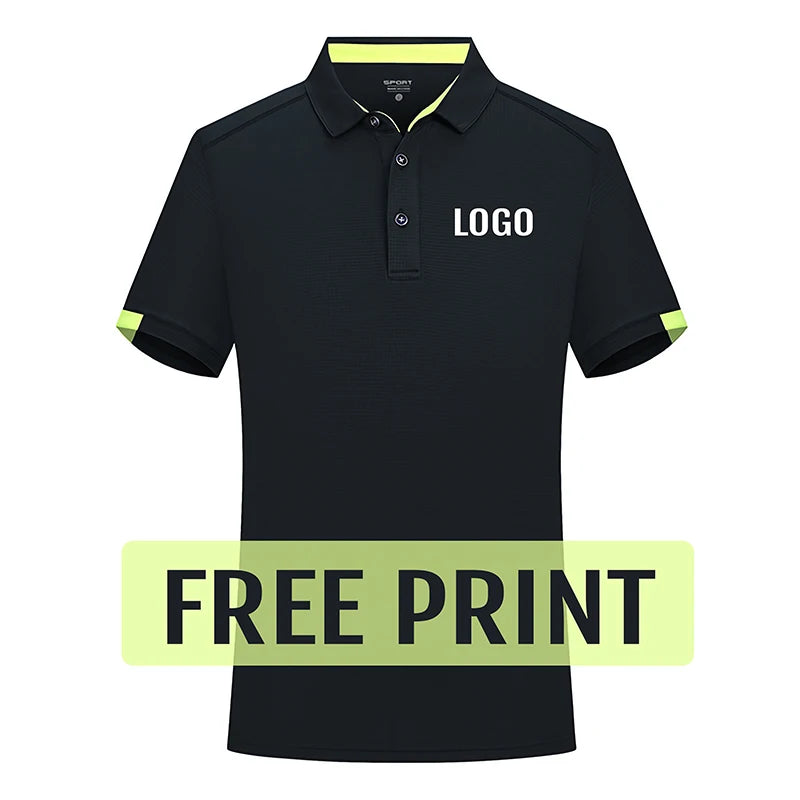 Snabbtorkande Polo med Eget Tryck & Brodyr – Kylande Polyester, Unisex | S–5XL