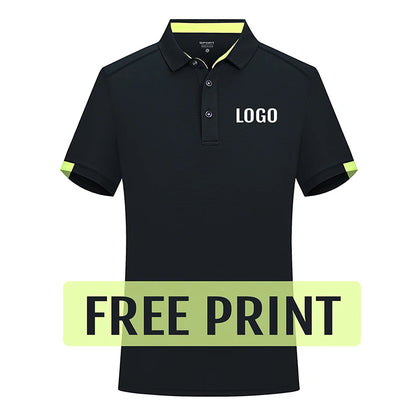 Snabbtorkande Polo med Eget Tryck & Brodyr – Kylande Polyester, Unisex | S–5XL