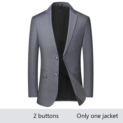 High Quality Men Suits For Wedding 2 Pieces 3 Sets Blazers Stretch Elegant Formal Jackets Vest Pants Full 2025 Tailored Costume