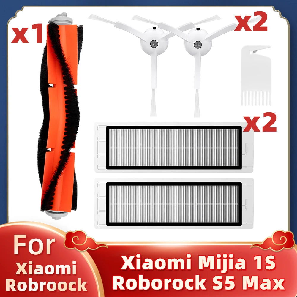 Reservdelar till Xiaomi Mi Robot & Roborock – Börstar, Filter & Set