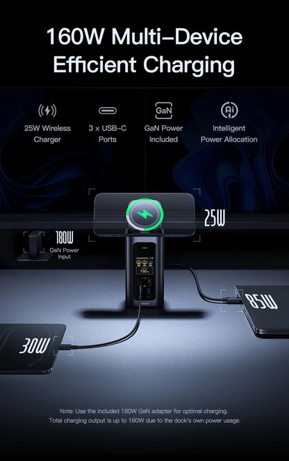 Baseus Spacemate RD1 Pro USB-C-docka – 11/12/15-i-1