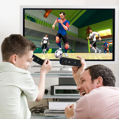 Nintendo Wii Trådlös Handkontroll 2-i-1 – Med/Utan MotionPlus, Silikonskål, Bluetooth, Wii/Wii U/Wii Mini