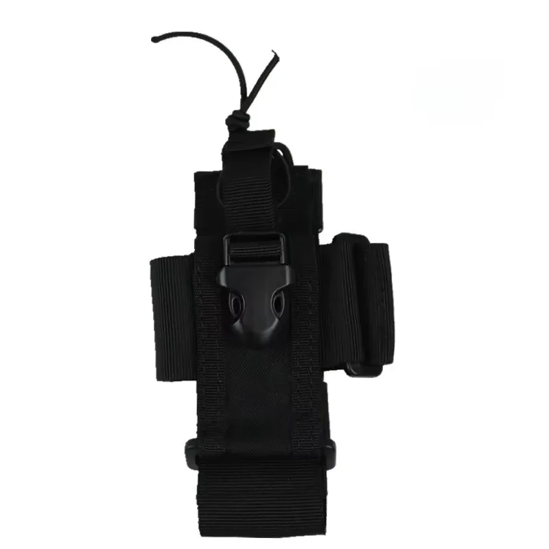 Justerbar radioficka med MOLLE-fäste för walkie-talkie