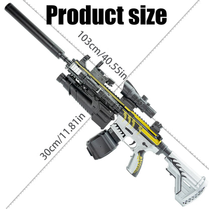 M416 Elektrisk Gel Blaster Gevärtillbehör Vattenpärla Leksak Skjutspel
