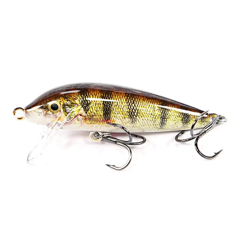 B&U Sinking Minnow Wobblers Fishing Lures For Bass Perch Pike Trout Lure and Hard Bait Jerkbait for Perch Fishing Tackle