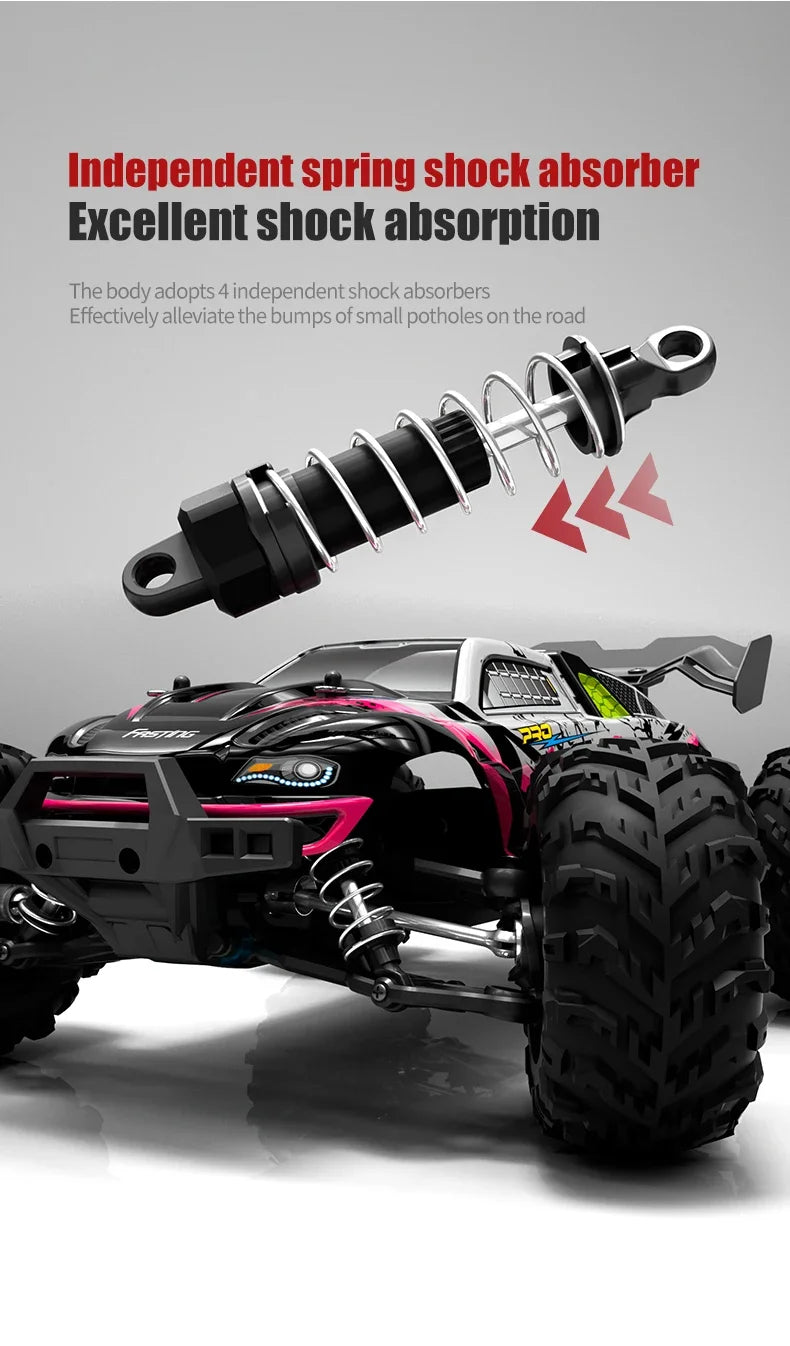 MJX VS RC Car SCY 16101 16102 PRO 4WD 70Km/h 1/16 High Speed Drift Monster Off-road Remote Control Vehicle Electric Crawler