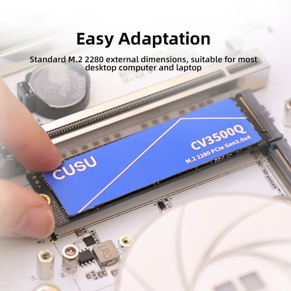 CUSU NVMe SSD M2 SSD 256gb 512gb 1tb 2tb Internal Solid State Drive M.2 2280 PCIe3.0 Computer Disk Hard Dsik for Desktop Laptop