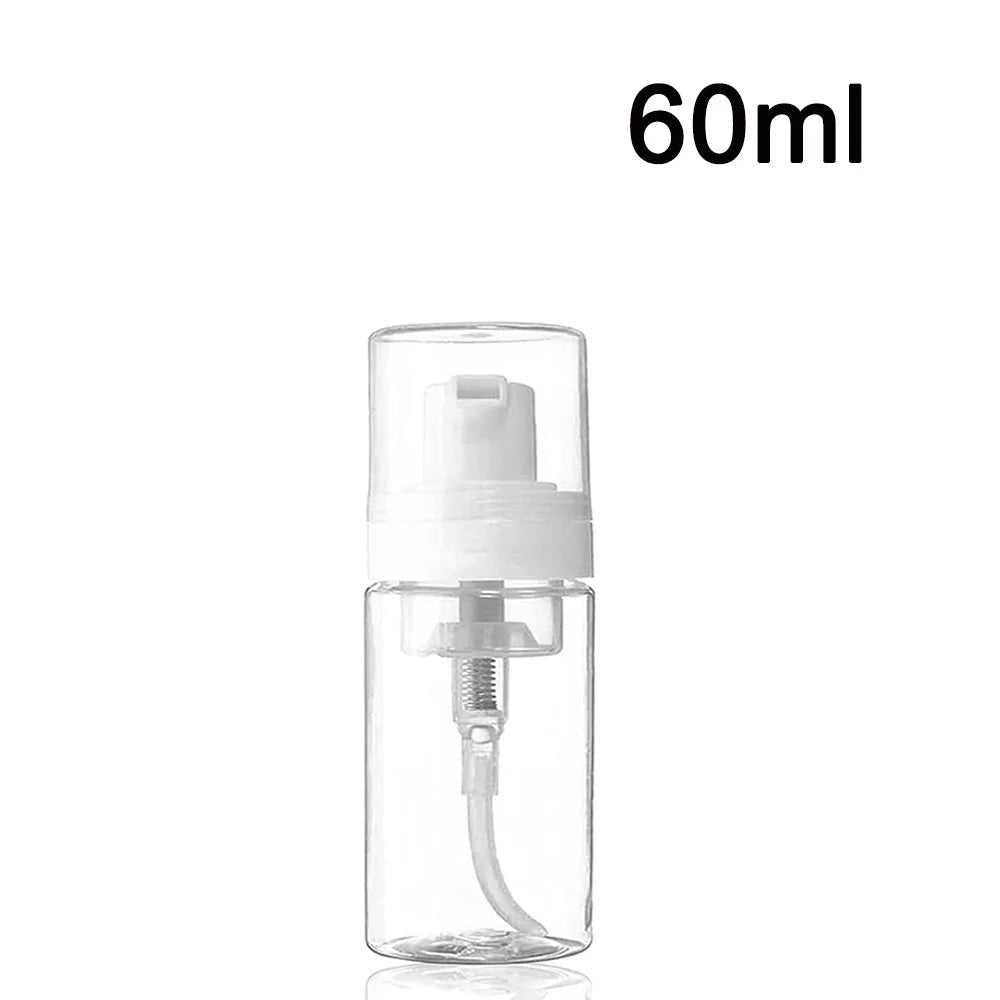 50-200ML Tattoo Foam Pump Bottle Plastic Foaming Dispenser Refillable Green Soap Foam Bottle Portable Lash Shampoo Dispenser