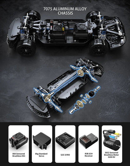 Hyper Go MJX 10306 1:10 Brushless RC Car 4WD High-Speed Off-Road Rally running Vehicle Hobby Model rc crawler rc 1 10 mjx RC Car