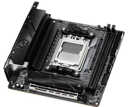 AM5 DDR5 Mini-ITX Motherboard ASROCK A620I LIGHTNING WIFI CPU Ryzen 7 7800X3D 9 7950X 9 7900X 7 7700X 5 8600G 5 9600X M.2 SATA 3