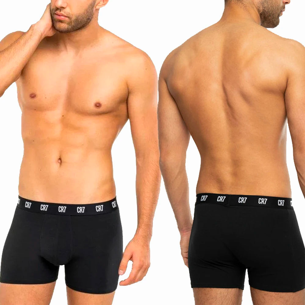 CRIIS SEVEN 7 Boxer Briefs – CR7-inspirerade, Bomull, Sportig Passform, M–XXL, Flerpack