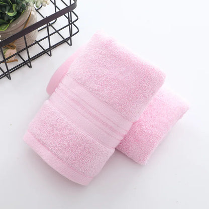 1/2/6pcs Bamboo Fiber Towel Set Luxury Thick Bath Towels & Face Towels for Adults 34x74cm/70x140cm Home Bathroom Accessories