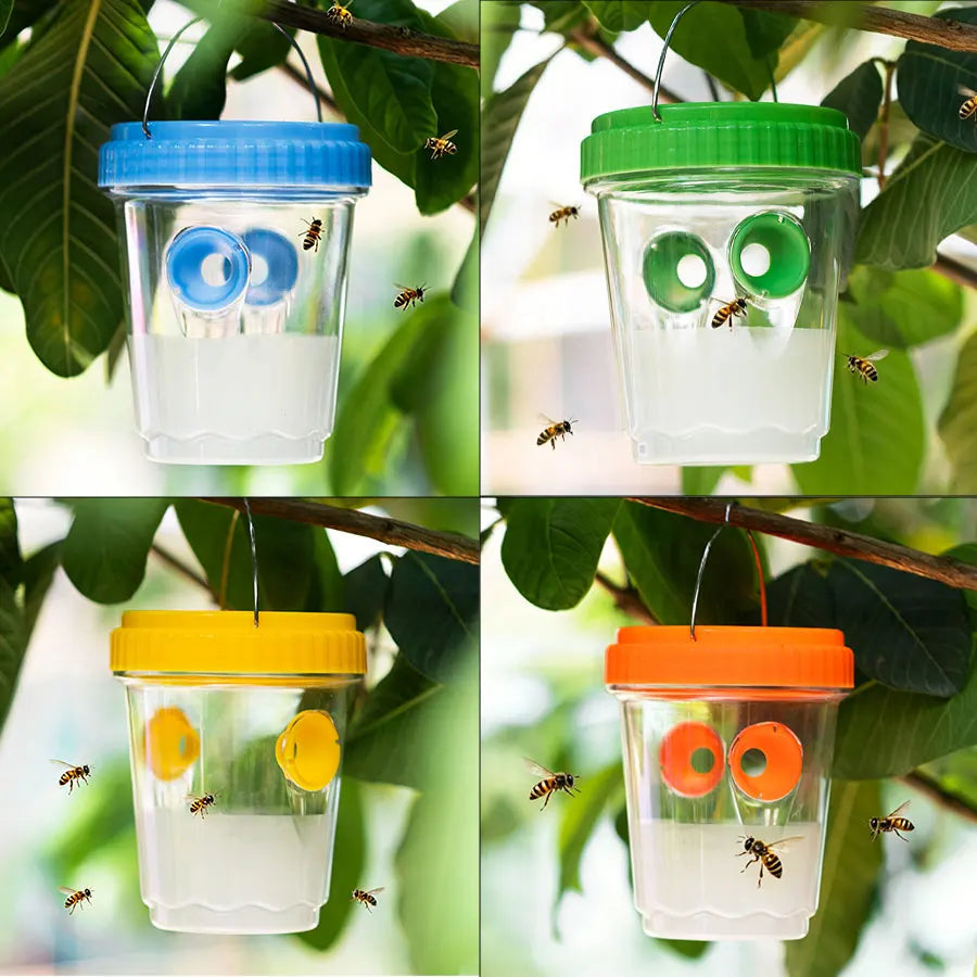 Outdoor  Wasp Trap, Waterproof Garden Mosquito Killer, Reusable Fruit Fly Trap, Safe And Non-Toxic Insect Bee Trap
