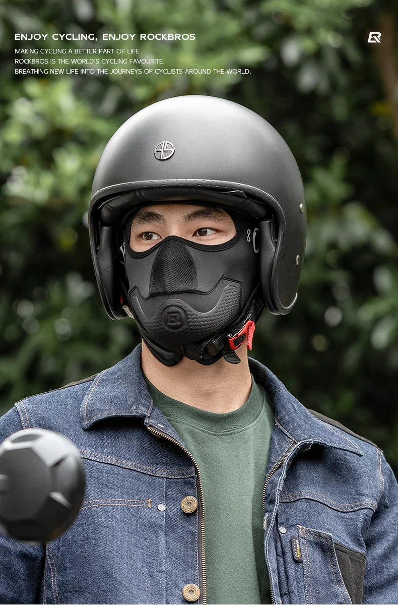 ROCKBROS Summer Cycling Hat Motorcycle Balaclava Bicycle Mask Moto Cap Helmet Liner Cool UV Protection Ice Silk Bike Face Cover