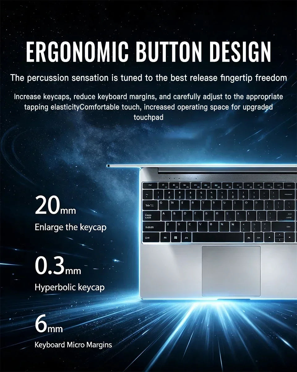 2026 Hot 14.1" Laptop Intel Core i9-10980HK 32GB RAM 2TB SSD Win11 Pro 1920x1080 FHD Ultra Slim Gaming Notebook Computer PC