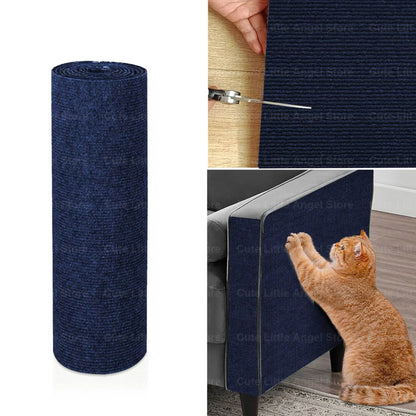 Självhäftande klösmatta för katt 40 × 300 cm – klippbart soffskydd i 7 färger