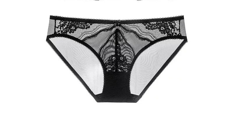 Fashion Ladies Ultra Thin Lace Lingerie Set Victorian Style Soft Underwire Push Up Gather Lift Unpadded Breathable Wear