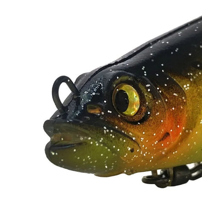 1PC 9cm/9g 12.5cm/21g Zander Pike Fishing Lures Swimbait Paddle Tail Realistic Soft Plastic Lure With Salwater Freshwater Hook